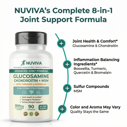 Dr. Richardson's 8-in-1 Clinical Dosage Knee Formula - 90 Capsules